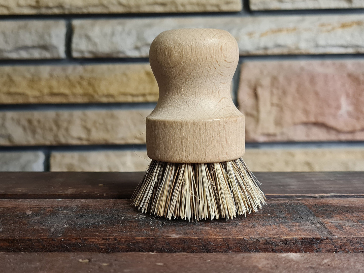 Wooden Dish Scrub Brush